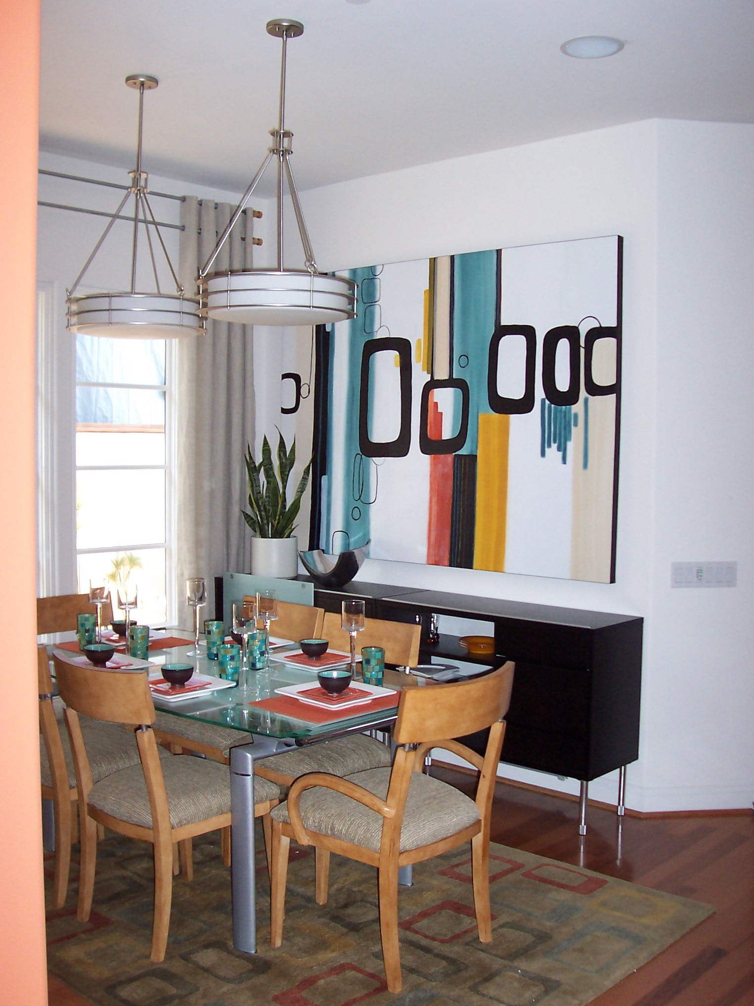 Mid-Century Modern — J. Michael Scott Interiors dining room design