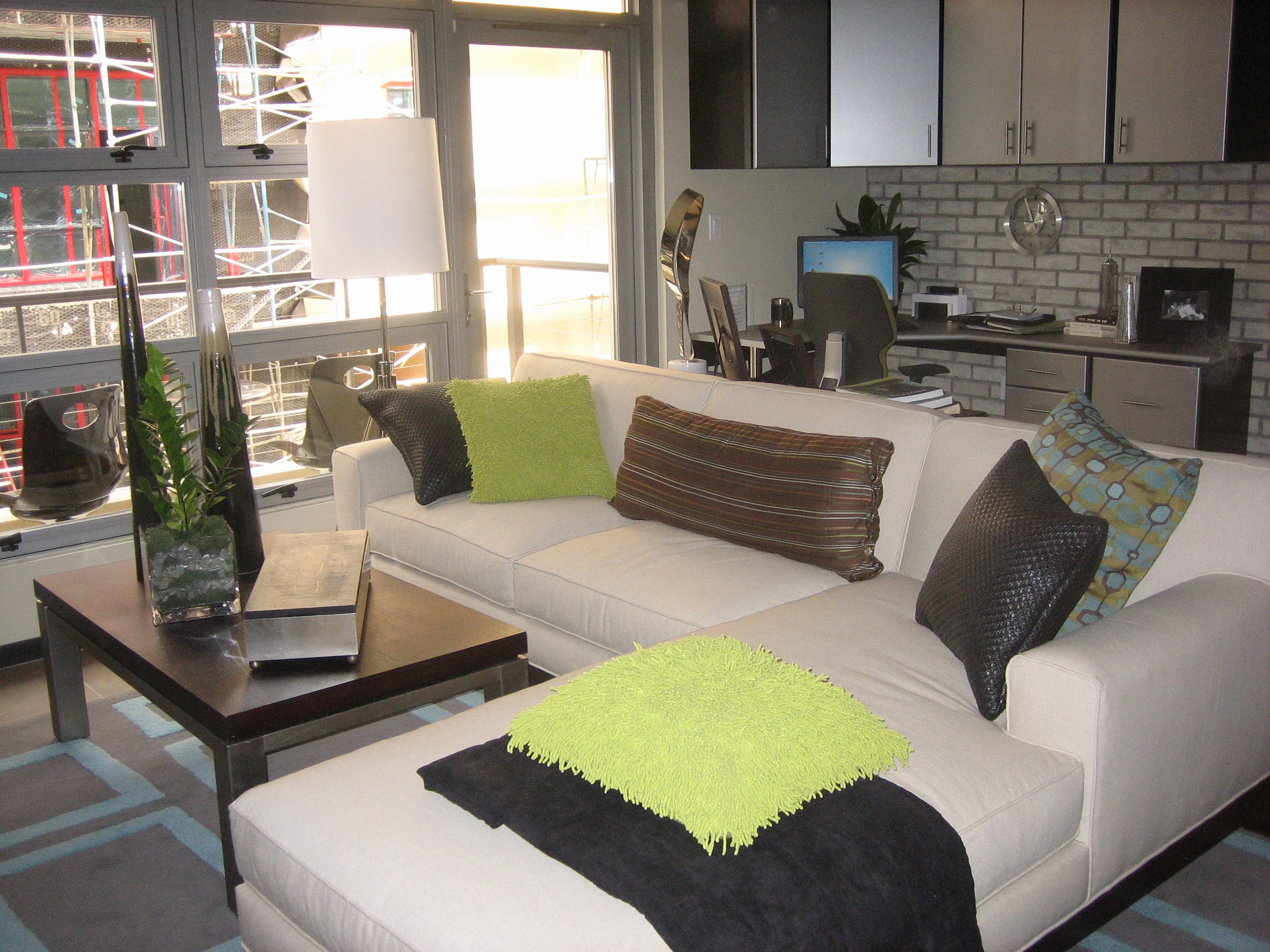 Living room interior design by J. Michael Scott