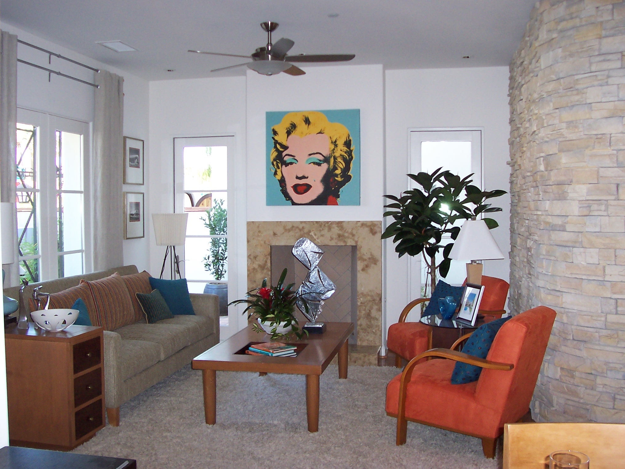 Dining room in Palm Springs St. Baristo Unit 1
